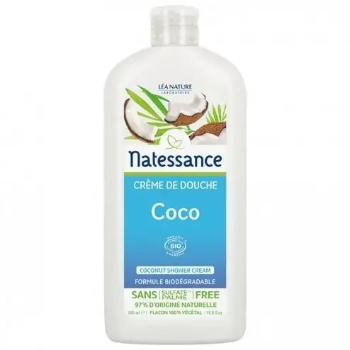Natessance Crème de douche bio coco 500ml