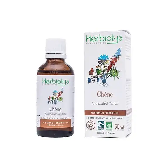 Herbiolys Chêne pédonculé bourgeon 50 ml Bio