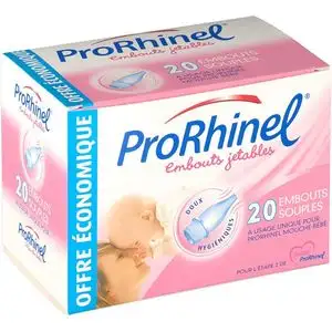 Prorhinel 20 Embouts Jetables Souples