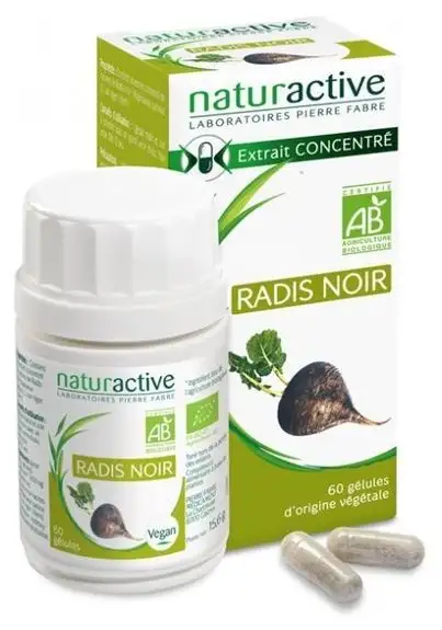 Naturactive Radis Noir Bio 60 gélules