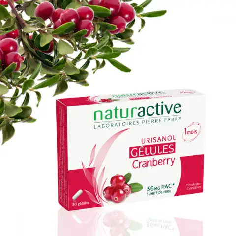 Urisanol Cranberry 30 capsule Naturactive