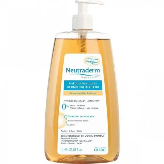 Neutraderm gel douche surgras dermo-protecteur 1 litre