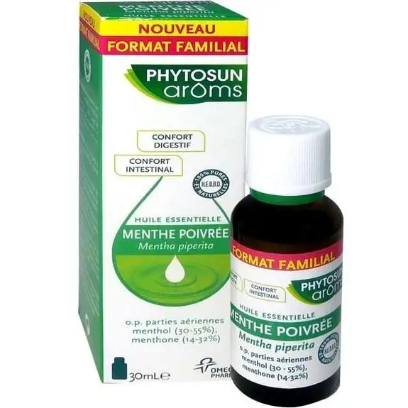 Phytosun Arôms BIO Menthe Poivrée 30 ml format éco
