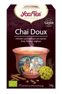 Yogi Tea Chai doux Bio - 17 infusettes