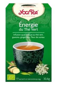 Yogi Tea Énergie du Thé Vert bio 17 Sachets