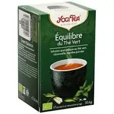 Yogi Tea équilibre du thé Vert Infusion bio - 17 sachets