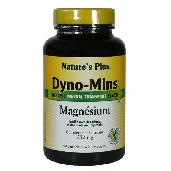 Nature's Plus Dyno-Mins Magnésium 90 comprimés