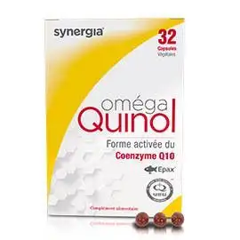 Synergia Oméga Quinol 32 capsules