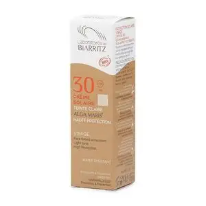Alga maris Crème solaire visage teintée SPF 30 Bio claire 50ml