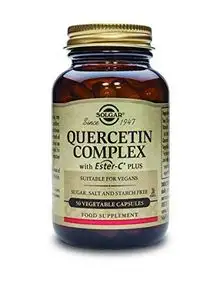 Solgar Complexe quercétine, avec Ester-C Plus, 50 Capsules