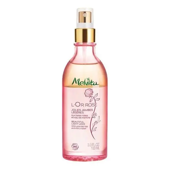 Melvita L'Or Rose Jolies Jambes Légères bio 100 ml