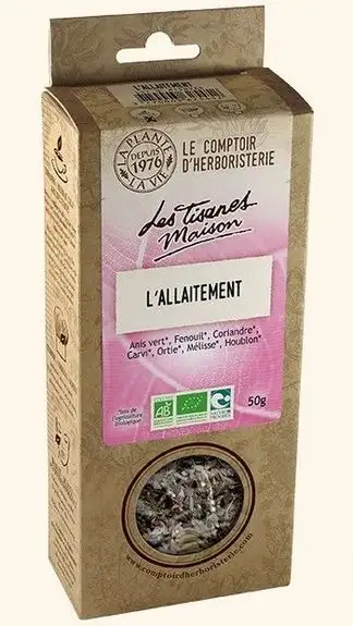 Tisane allaitement jeune maman bio 50g