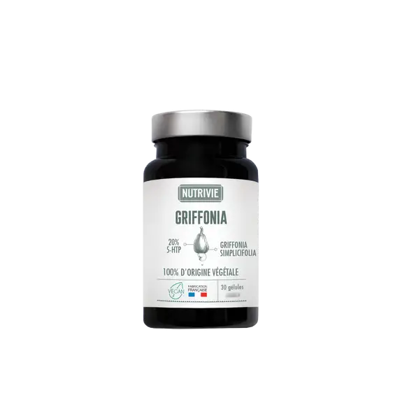 Nutrivie Griffonia Stardardisé 20% 5-HTP Vegan 30 gélules