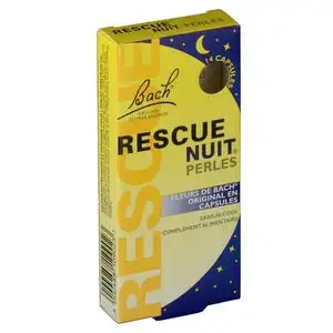 Bach Rescue Nuit Perles 14 Capsules