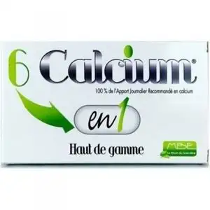 MBE - 6 Calcium en 1 - 60 comprimés