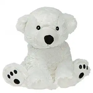 Bouillotte peluche ours polaire Pelucho