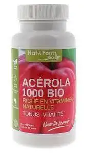 Nat & Form acérola 1000 bio 30 comprimés
