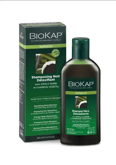 Biokap shampooing noir détoxifiant 200ml