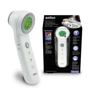 Braun Thermomètre sans Contact + Contact BNT 400