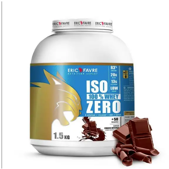 Eric Favre Iso Zero 100% WHEY choco intense 1.5kg