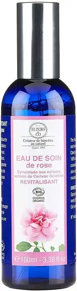 Elixirs & Co Eau de soin de rose bio 100ml