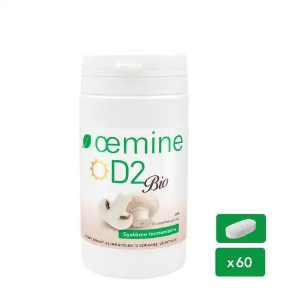 Oemine D2 Biologique - 60 Comprimés