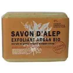 Tade Savon d'Alep Exfoliant Argan Bio - 100g Aleppo