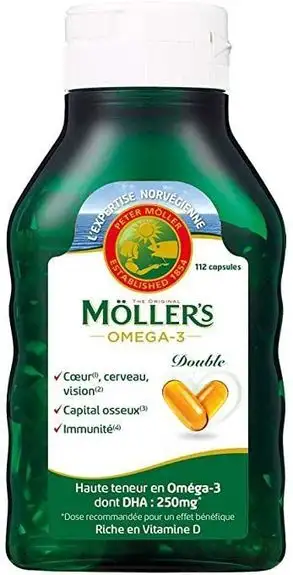 Möller's Omega-3 Double 112 Capsules
