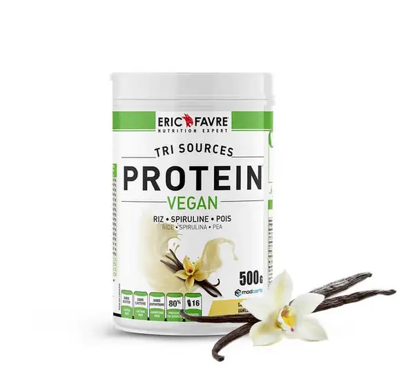 Eric Favre Protéines Vegan vanille 500g