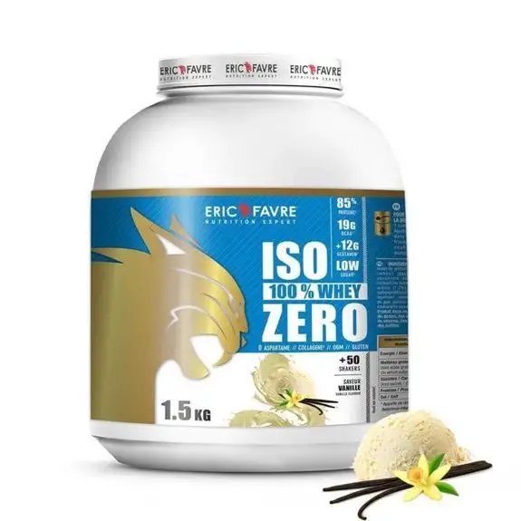 Eric Favre Iso Zero 100% WHEY vanille 1.5kg
