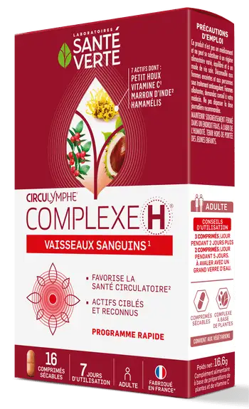 Santé Verte Complexe H 16 comprimés