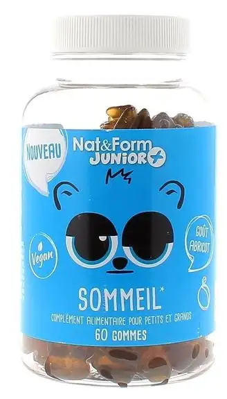 Nat & Form junior sommeil 60 gommes