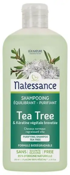 Natessance Shampooing Équilibrant Purifiant Tea Tree 250ml