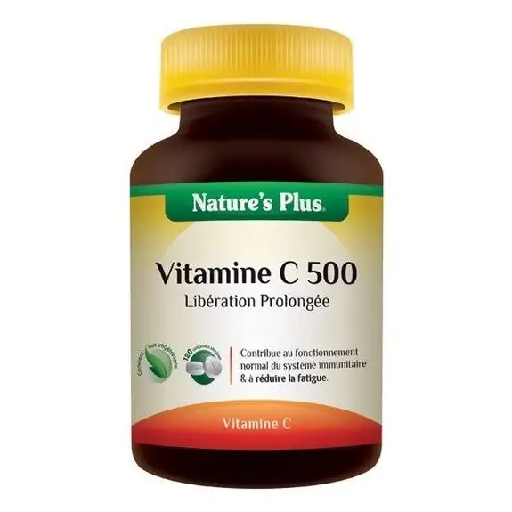 Nature's Plus Vitamine C 500 Libération Prolongée 120 comprimés