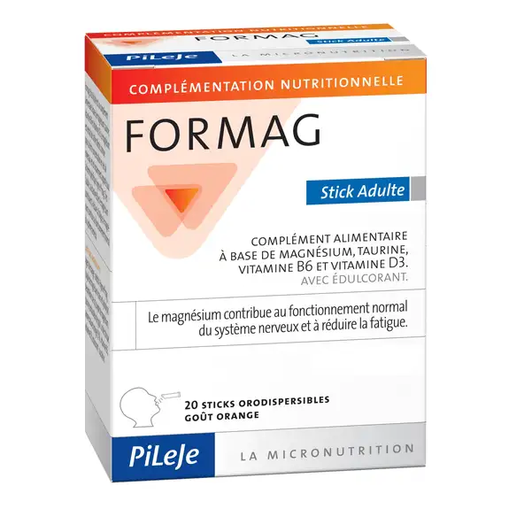 Pileje Formag Adulte 20 Sticks orodispersibles