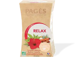 Pagès infusion relax bio 20 sachets