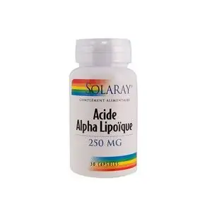 Solaray Acide alpha lipoïque 250 mg 30 caps