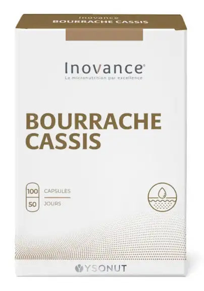 Inovance Bourrache Cassis 100 capsules Ysonut