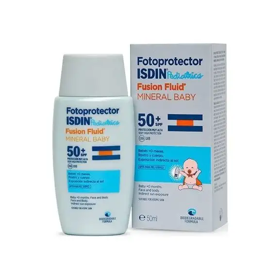 Isdin Pediatrics Fusion Fluid Mineral Baby SPF 50+ 50 ml