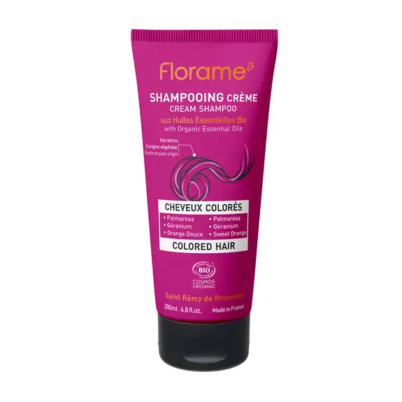 Florame Shampooing Crème Cheveux Colorés bio 200ml