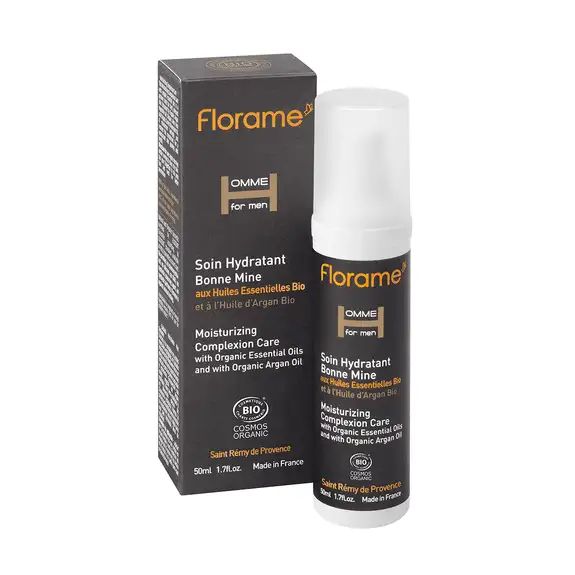 Florame Soin hydratant bio Bonne Mine Homme 50ml
