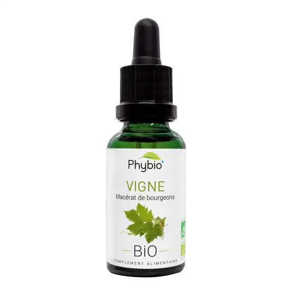 Oemine phybio Macérat de bourgeons bio 30 ml vigne