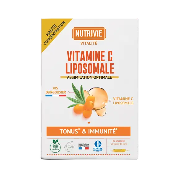 Nutrivie Vitamine C Liposomale 20 ampoules
