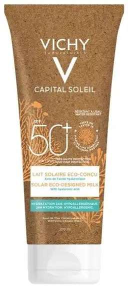 Vichy Capital Soleil Lait Solaire Éco-Conçu SPF50+ 200 ml