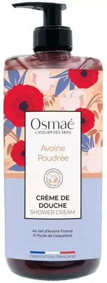 Osmaé Crème de Douche Avoine Poudrée 1 litre