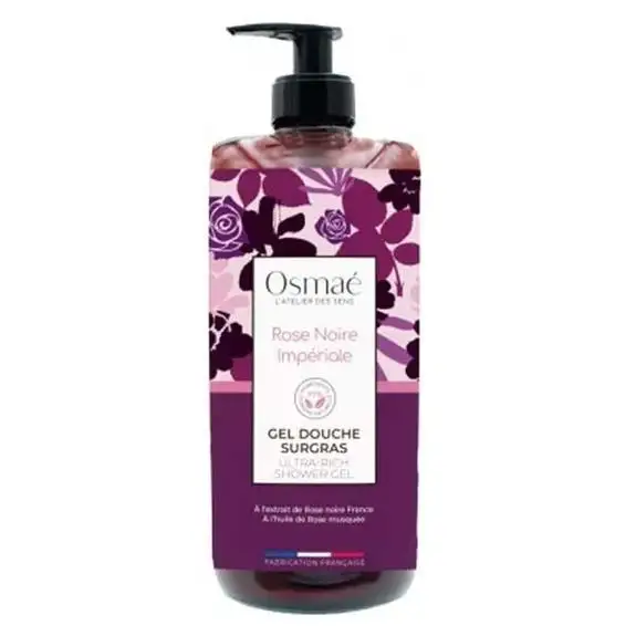 Osmaé Gel Douche Surgras Rose Noire Impériale 1 litre