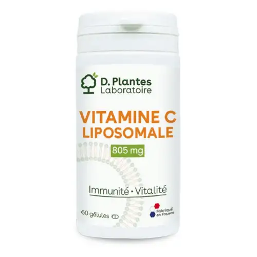D.Plantes Vitamine C Liposomale 805mg 60 Gélules