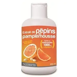 Anti gaspi 10/25 Extrait de Pépins de Pamplemousse Défenses Naturelles 200ml Nutrisanté