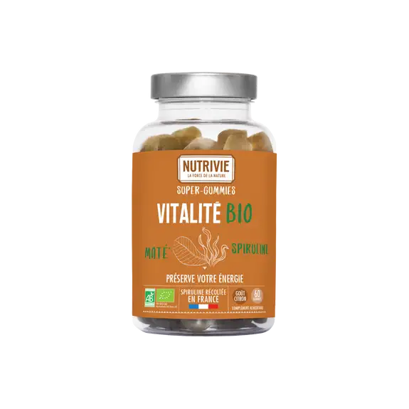 Nutrivie Super-Gummies vitalité bio par 60