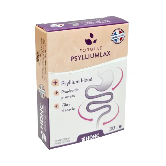 HDNC Psylliumlax 30 capsules gastro résistante